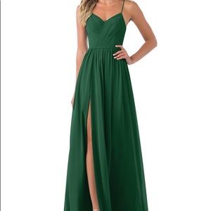 Dark Green Bridesmaid Dress